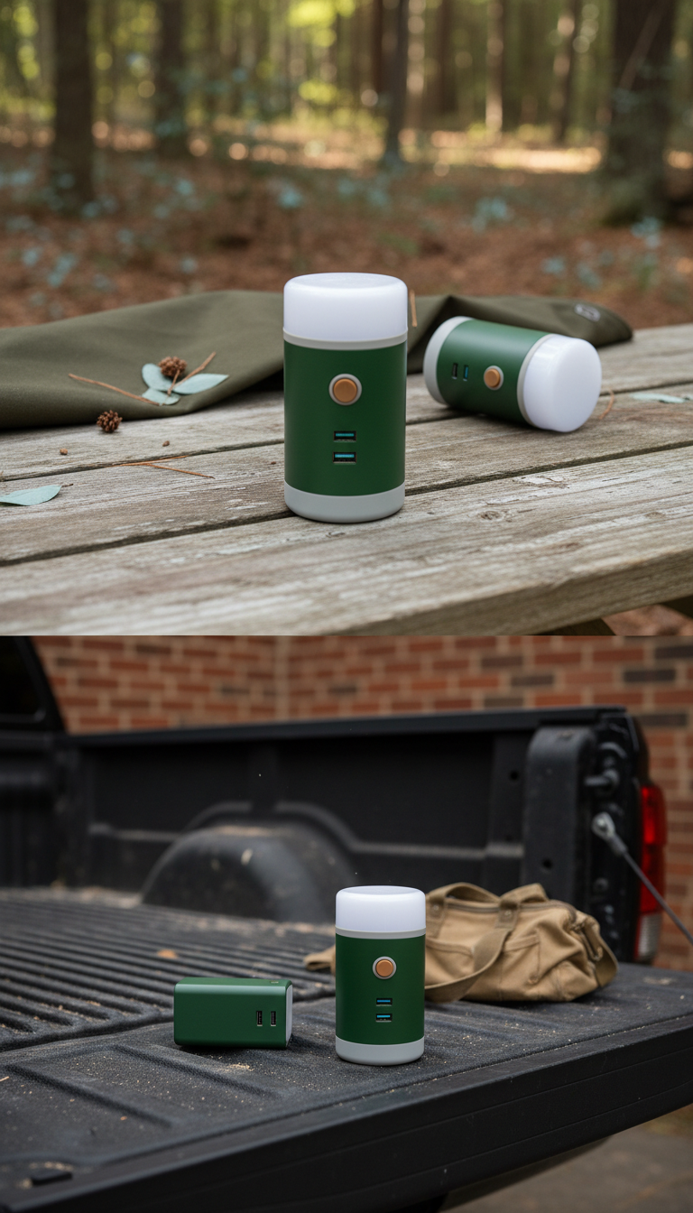 Smart Camp Lantern With Power Bank