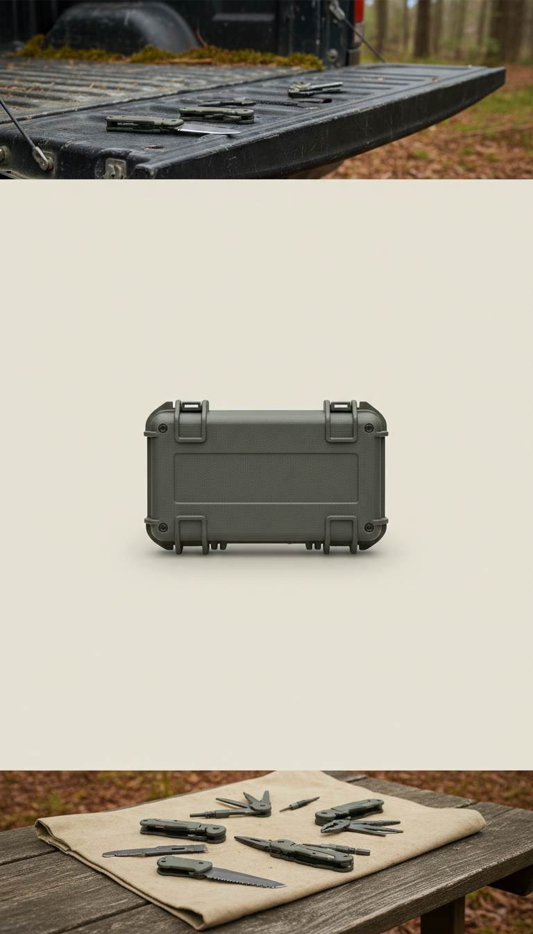 Field Multi-Tool Kit In Rugged Case