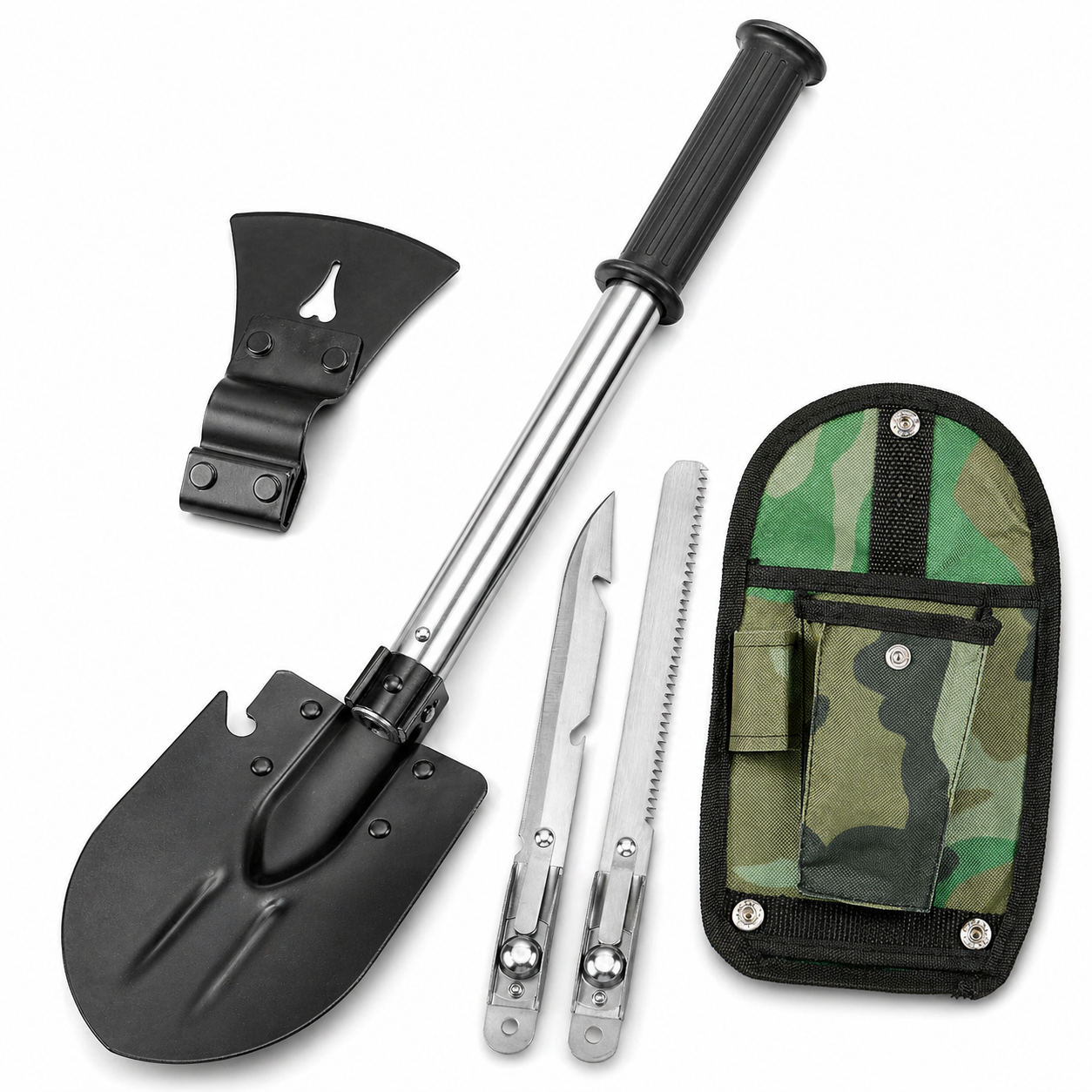 6-in-1 Multi-Tool Survival Shovel