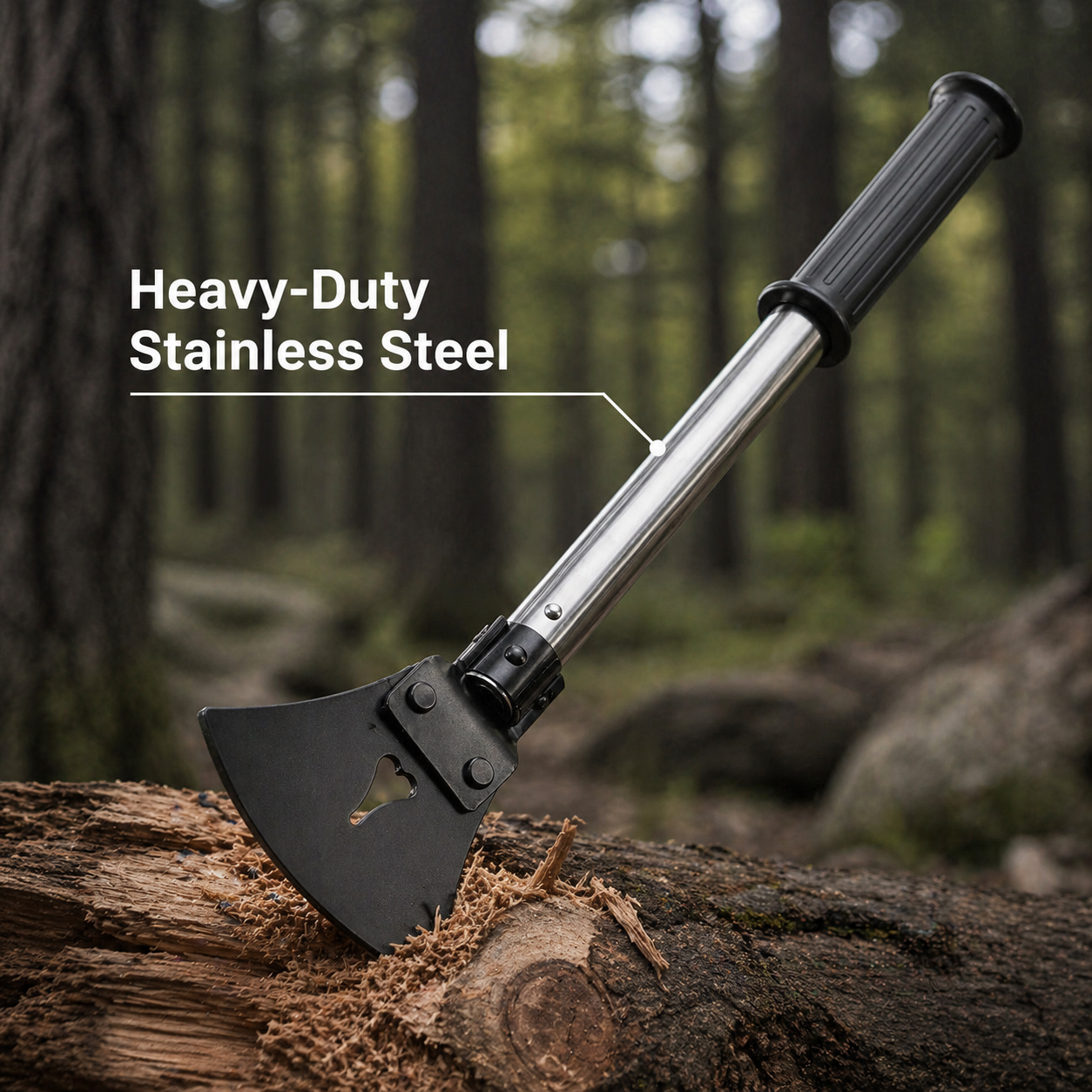 6-in-1 Multi-Tool Survival Shovel